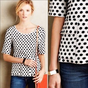 Moth black and white sweater with pockets